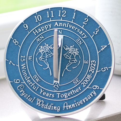 Crystal Anniversary 15th Anniversary Gift 15th Wedding Etsy