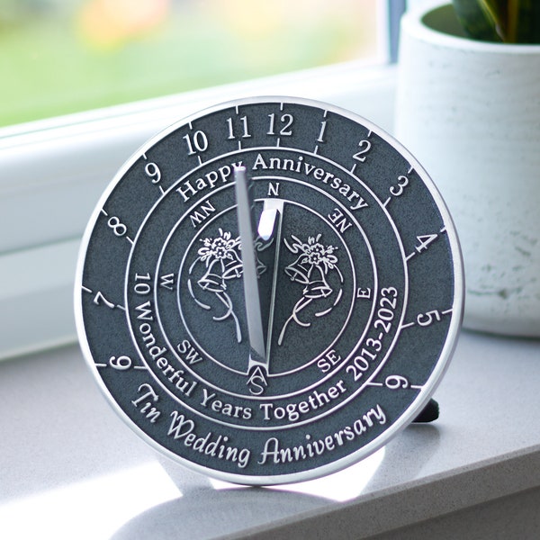 Tin Anniversary Gift Etsy UK