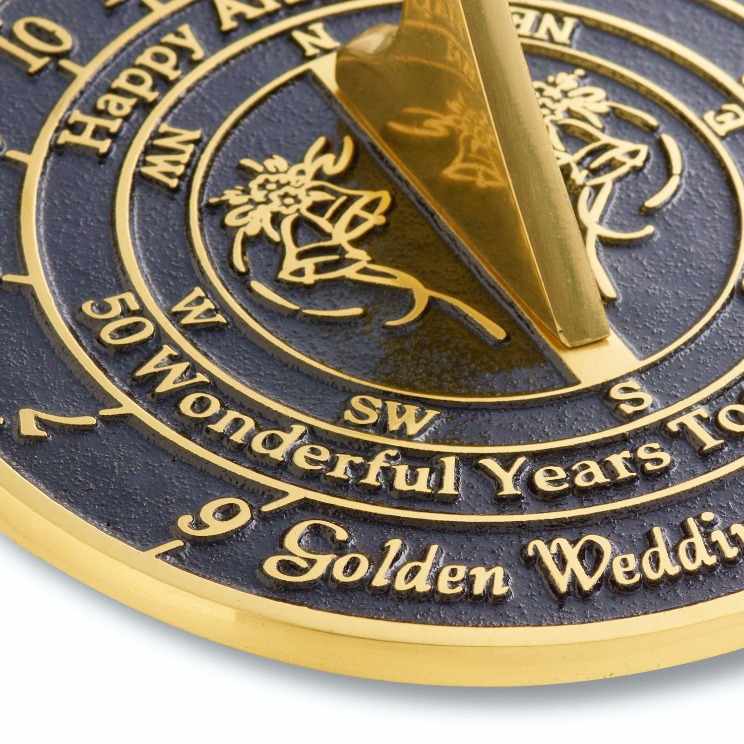 Unique 50th Wedding Anniversary Sundial Gift for Couples Etsy