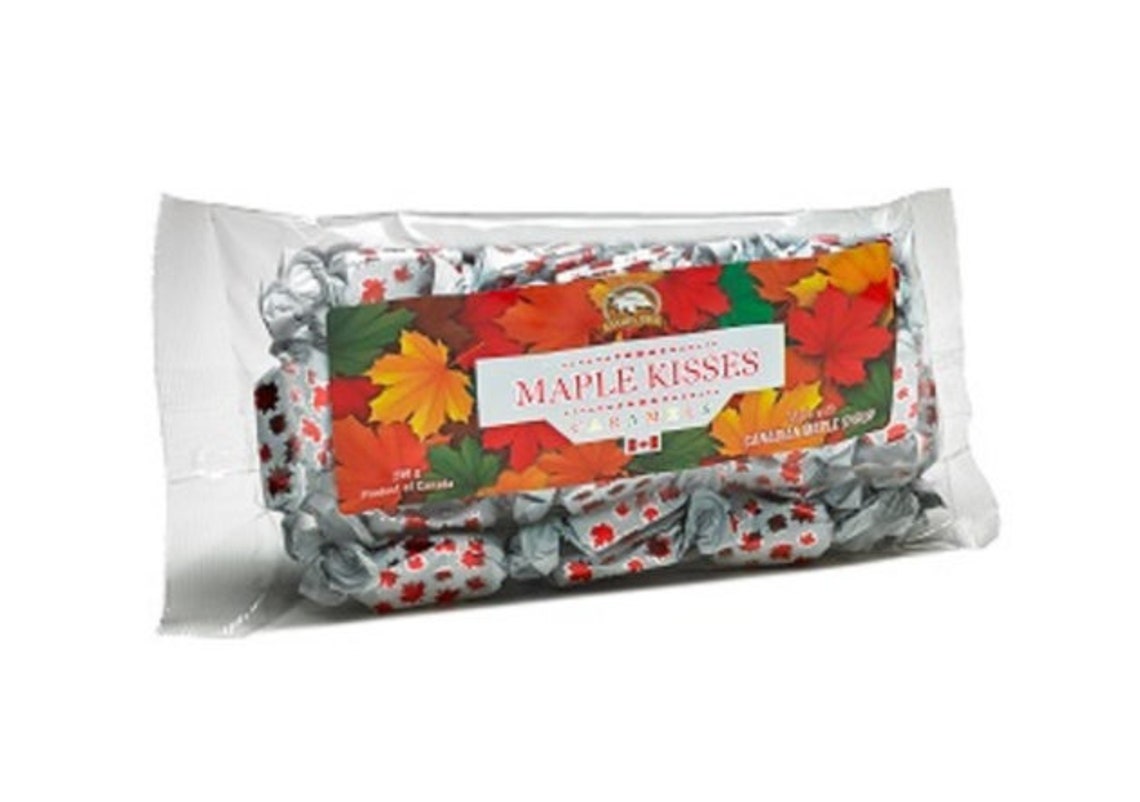 Canada True Maple Kisses Toffee 225 gram Pack Pack of 2 Etsy