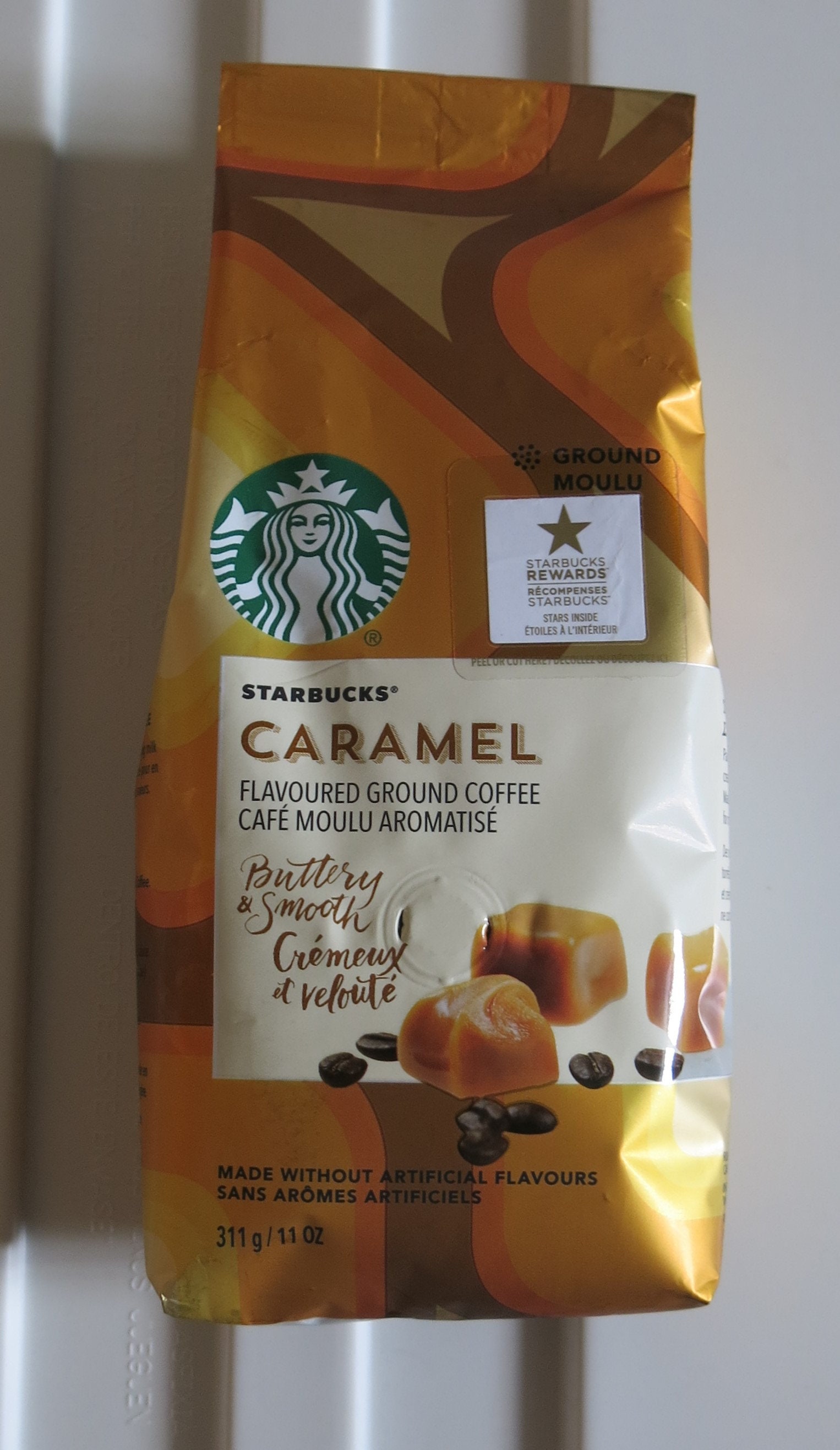Starbucks Caramel Flavoured Ground Coffee 311 gram Etsy