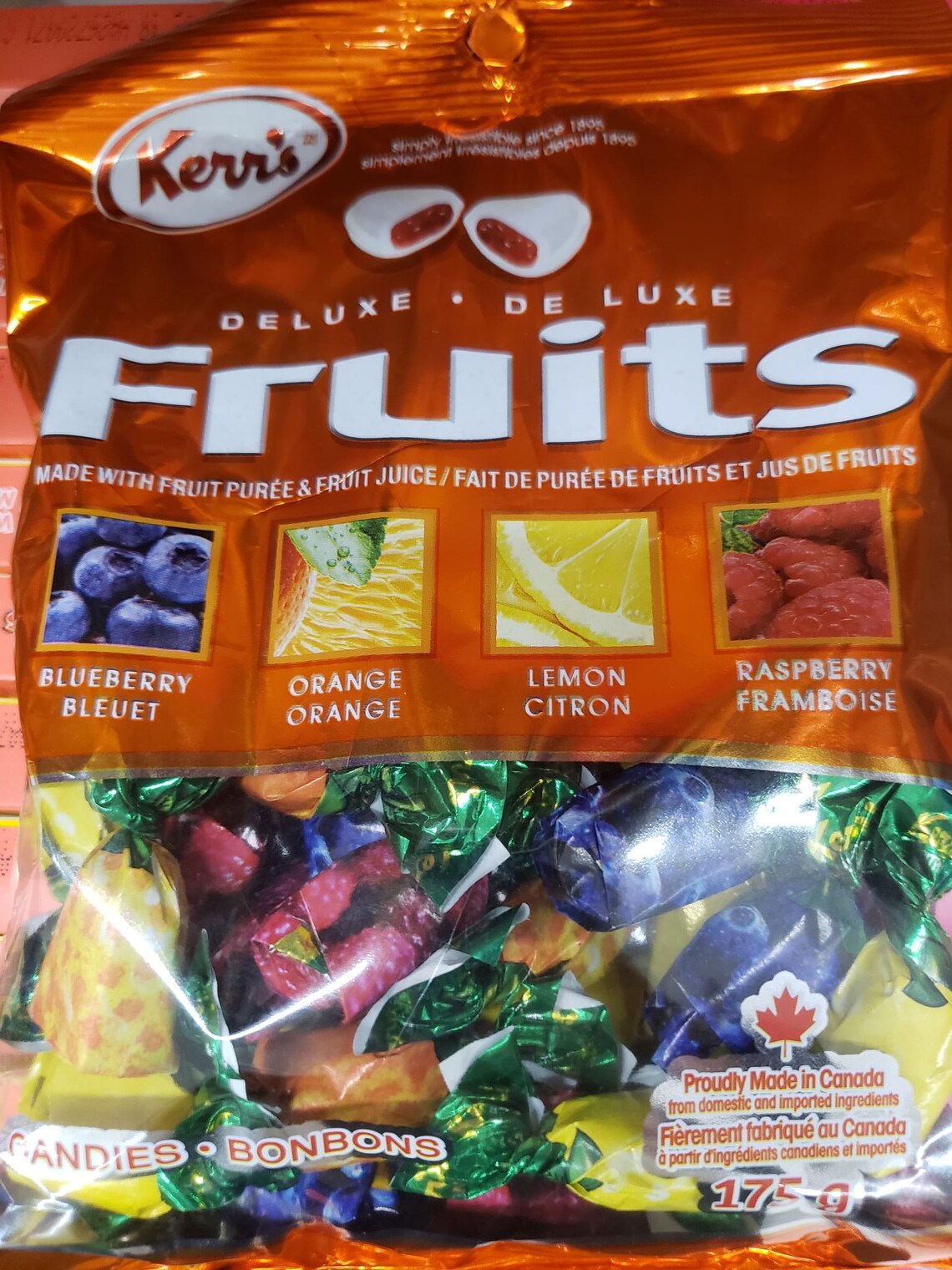 Kerr's Deluxe Fruits Candies Gluten Free 175 gram Pack Etsy