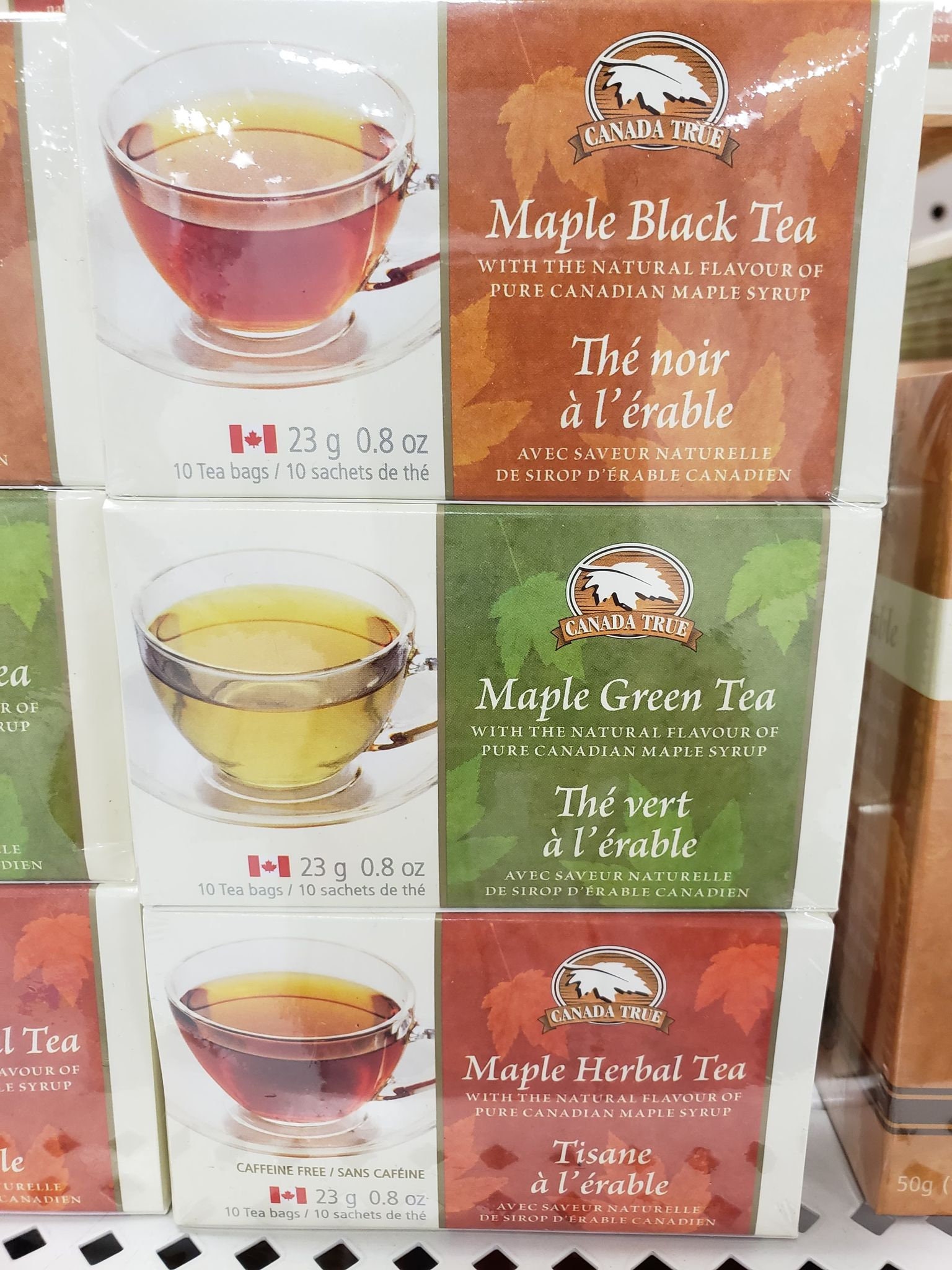 Canada True Assorted Maple Tea Sample Pack 10 Teabags/ 23 Etsy