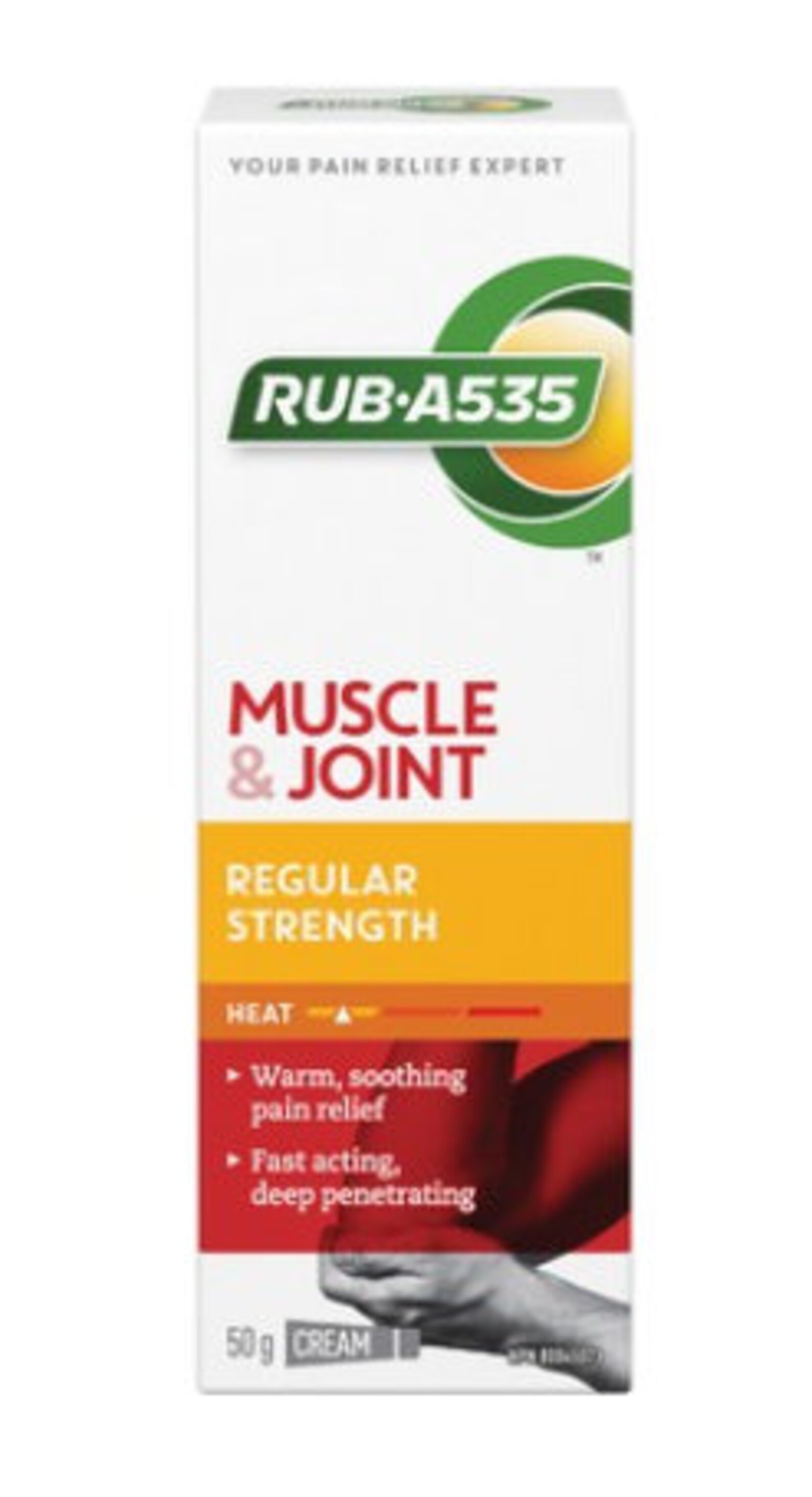 Rub A535 Muscle and Joint Pain Relieving Heat Cream Regular Etsy