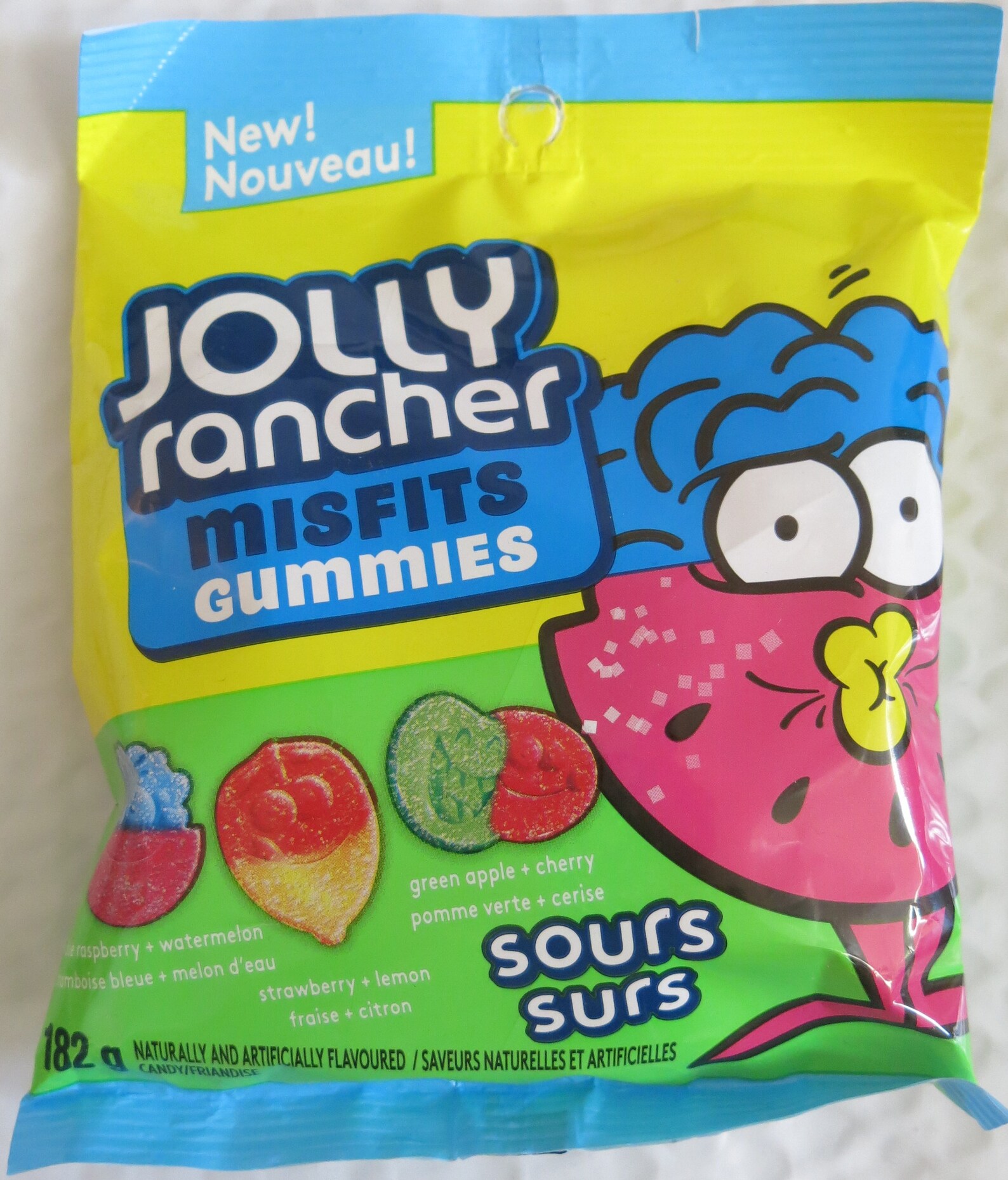Jolly Rancher Misfits Gummies Sours 182 gram Pack Pack of 3 Etsy