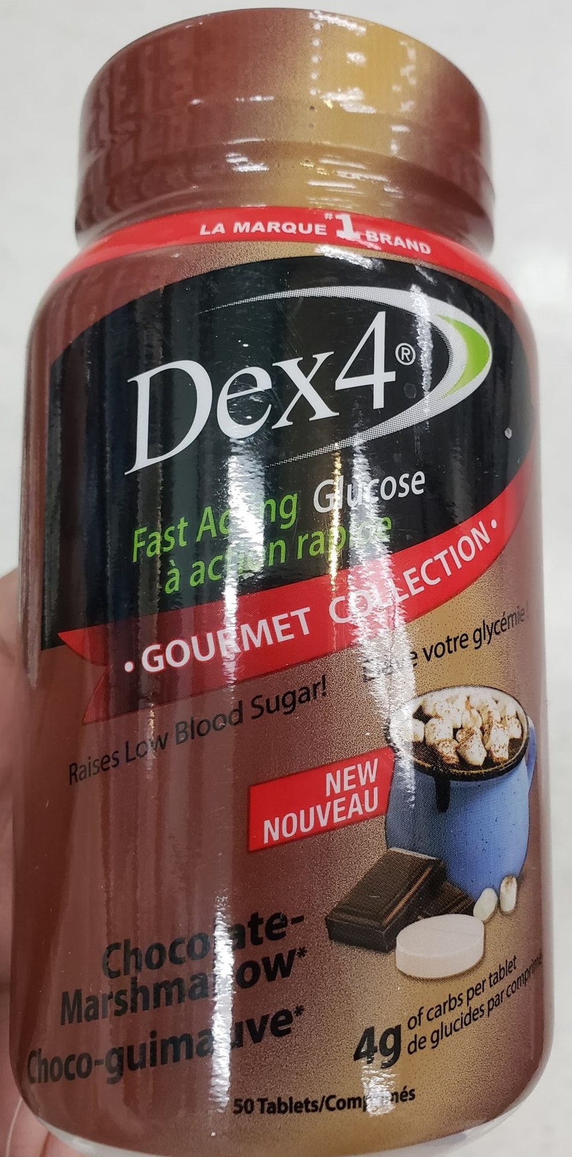 DEX4 Glucose Tablets Gourmet Collection Chocolate Marshmallow Etsy