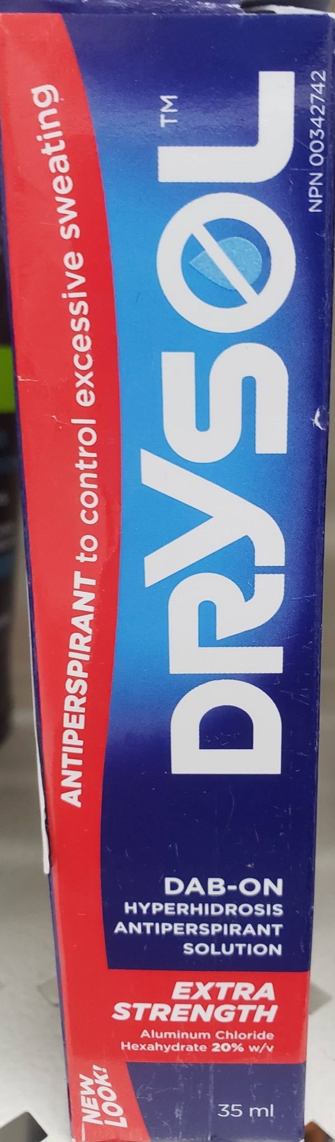 Drysol 20 Extra Strength Solution Dab Op Antiperspirant 35 Etsy