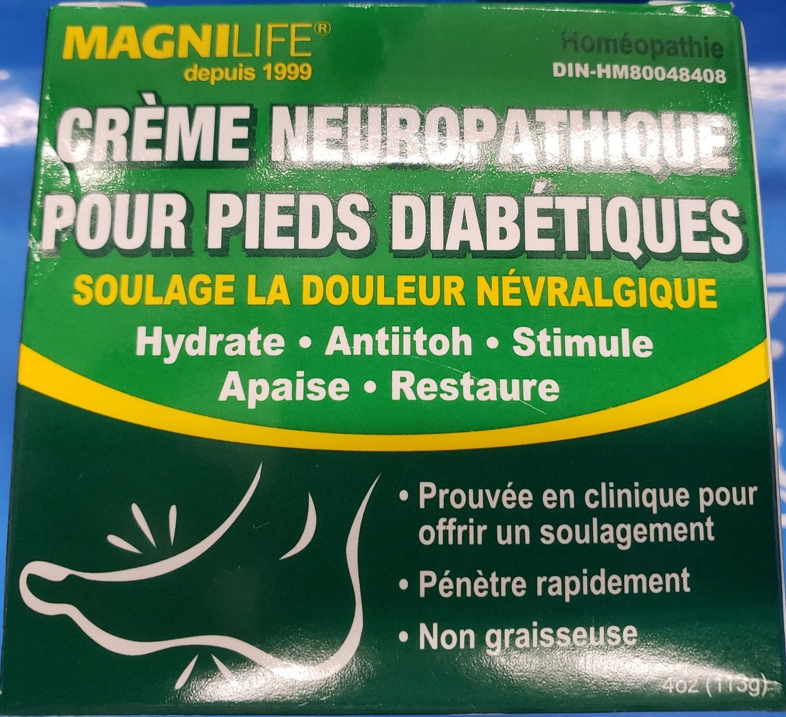 Magnilife Diabetic Neuropathy Foot Cream 113 gram Etsy