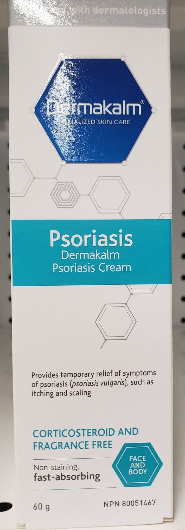 Dermakalm Specialized Skin Care Psoriasis Cream 60 gramos Etsy