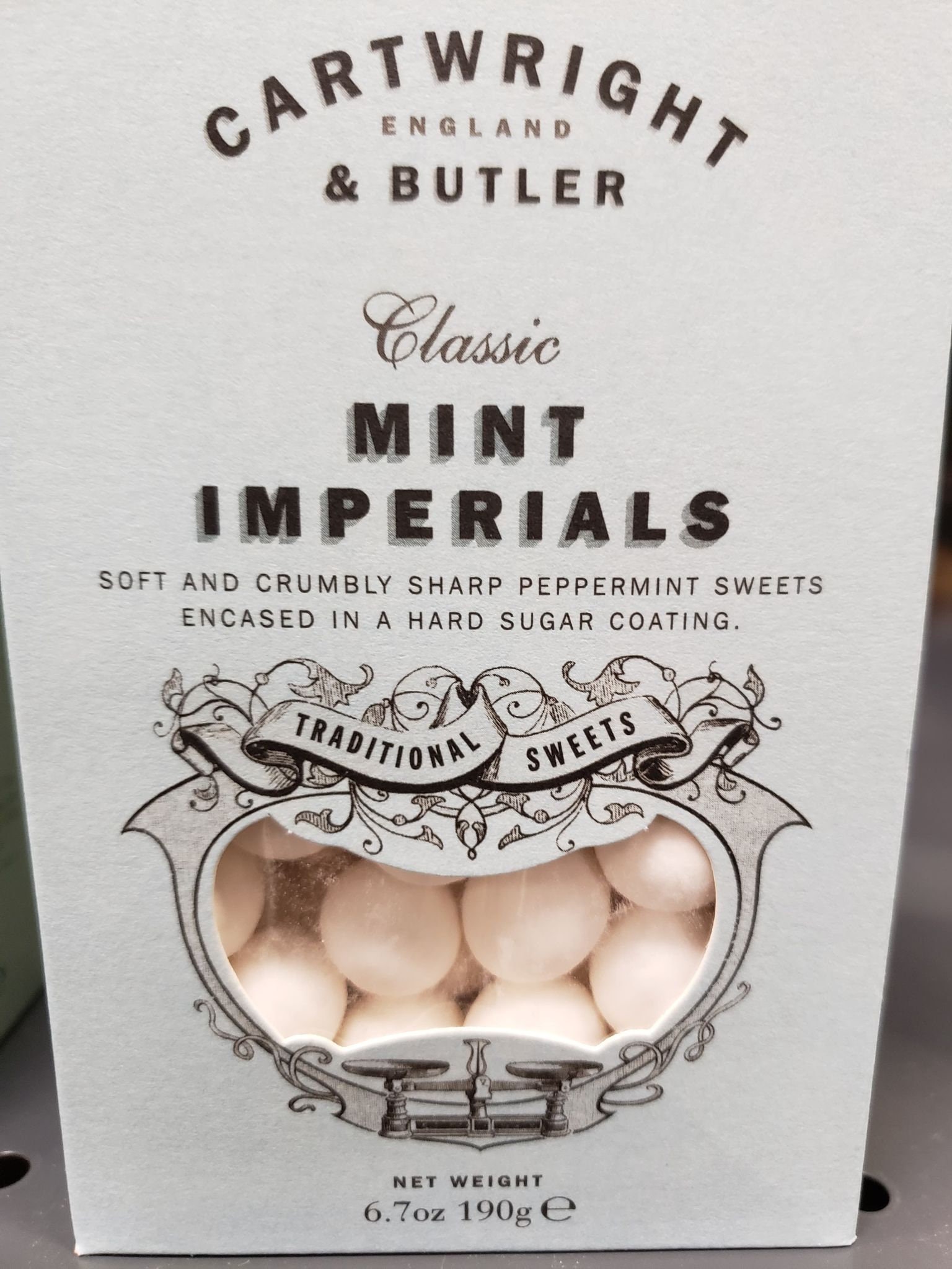 Cartwright and Butler Classic Mint Imperials 190 gram Pack Etsy