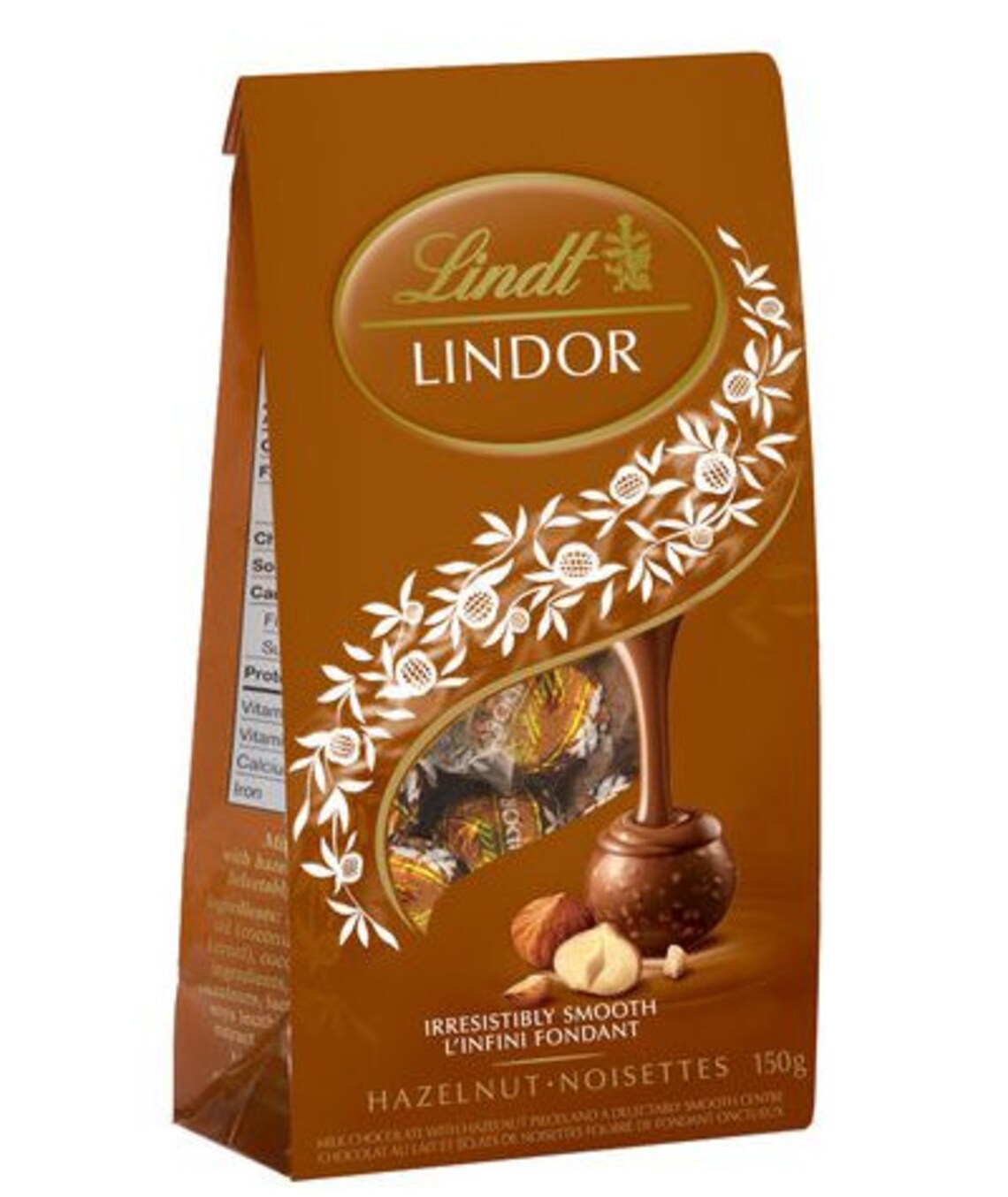 Lindt Lindor Hazelnut Milk Chocolate Truffles 150 gram Pack Etsy