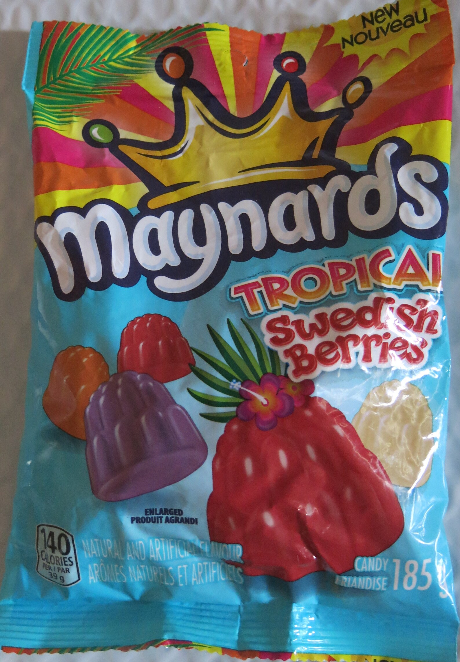 Maynards Candy Tropical Swedish Berries 185 gram Pack Pack Etsy