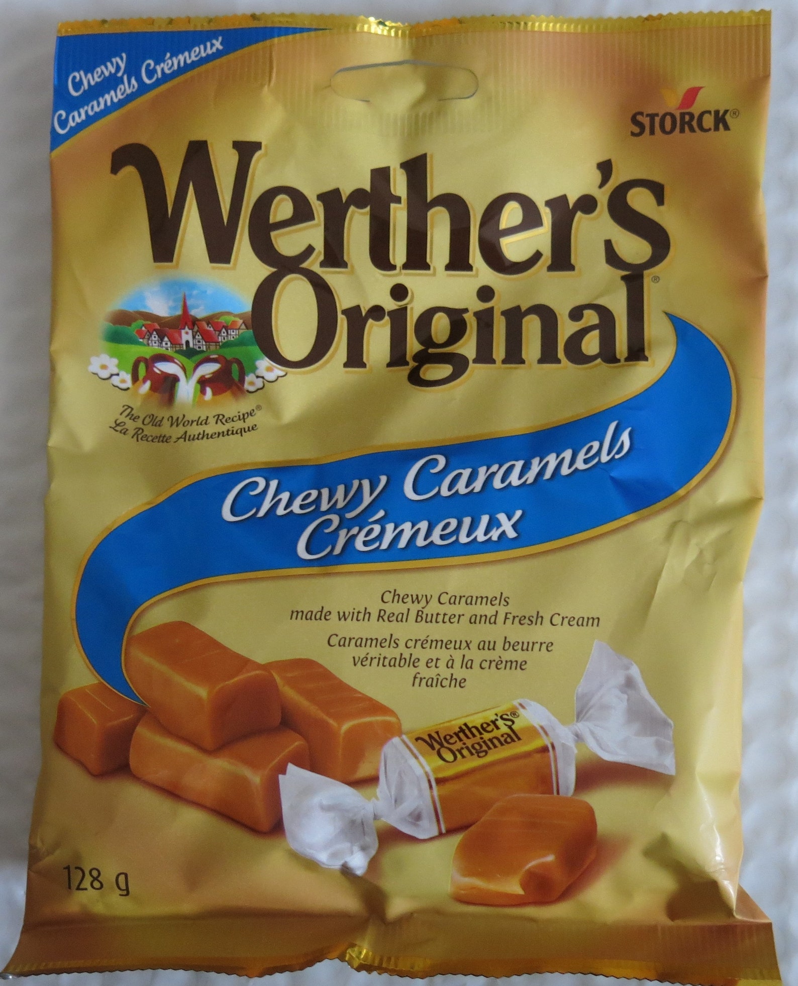 Werther's Original Chewy Caramels Candy 128 gram Pack Etsy