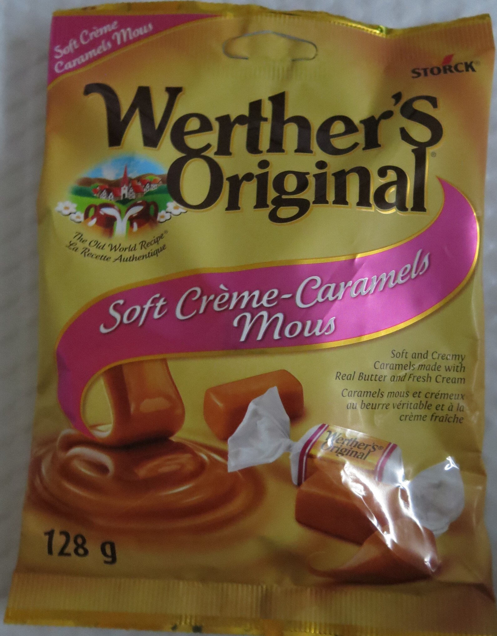 Werther's Soft Creme Caramels Candy 128 gram Pack Pack Etsy