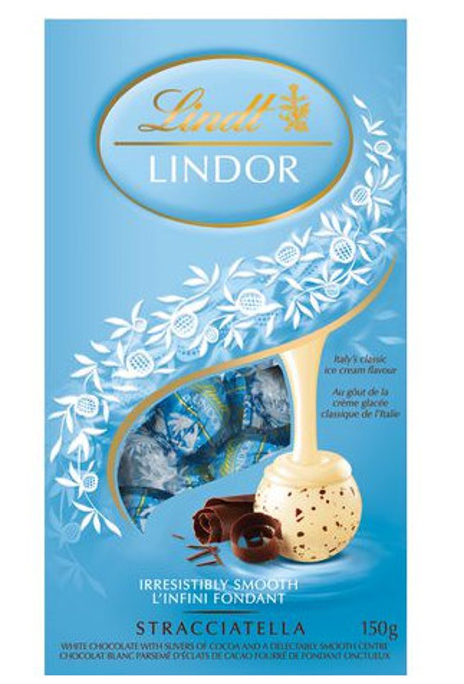 Lindt Lindor Stracciatella White Chocolate Truffles 150 gram Etsy