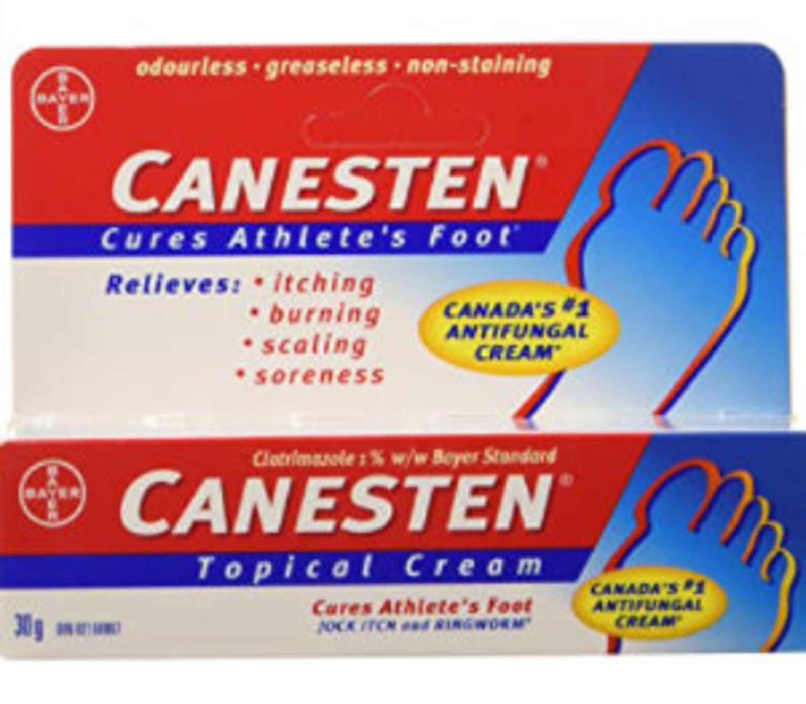 Canesten Antifungal Topical Cream Relieves Itching Burning Etsy