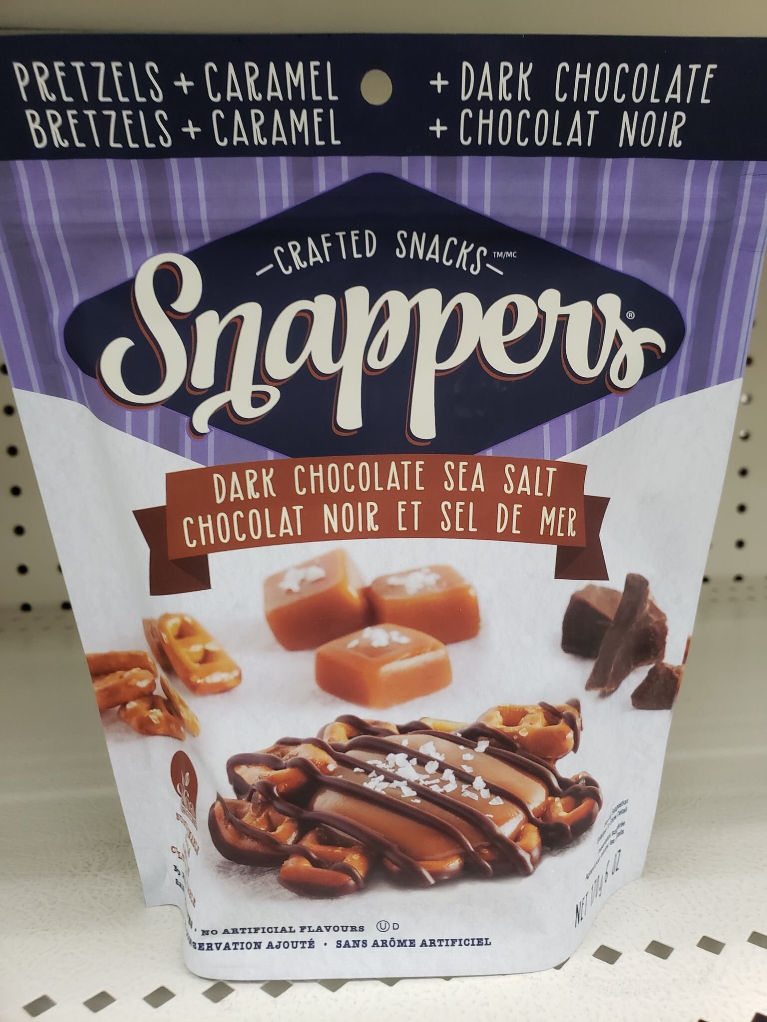 Snappers Dark Chocolate Sea Salt Pretzels and Caramel Crafted Etsy