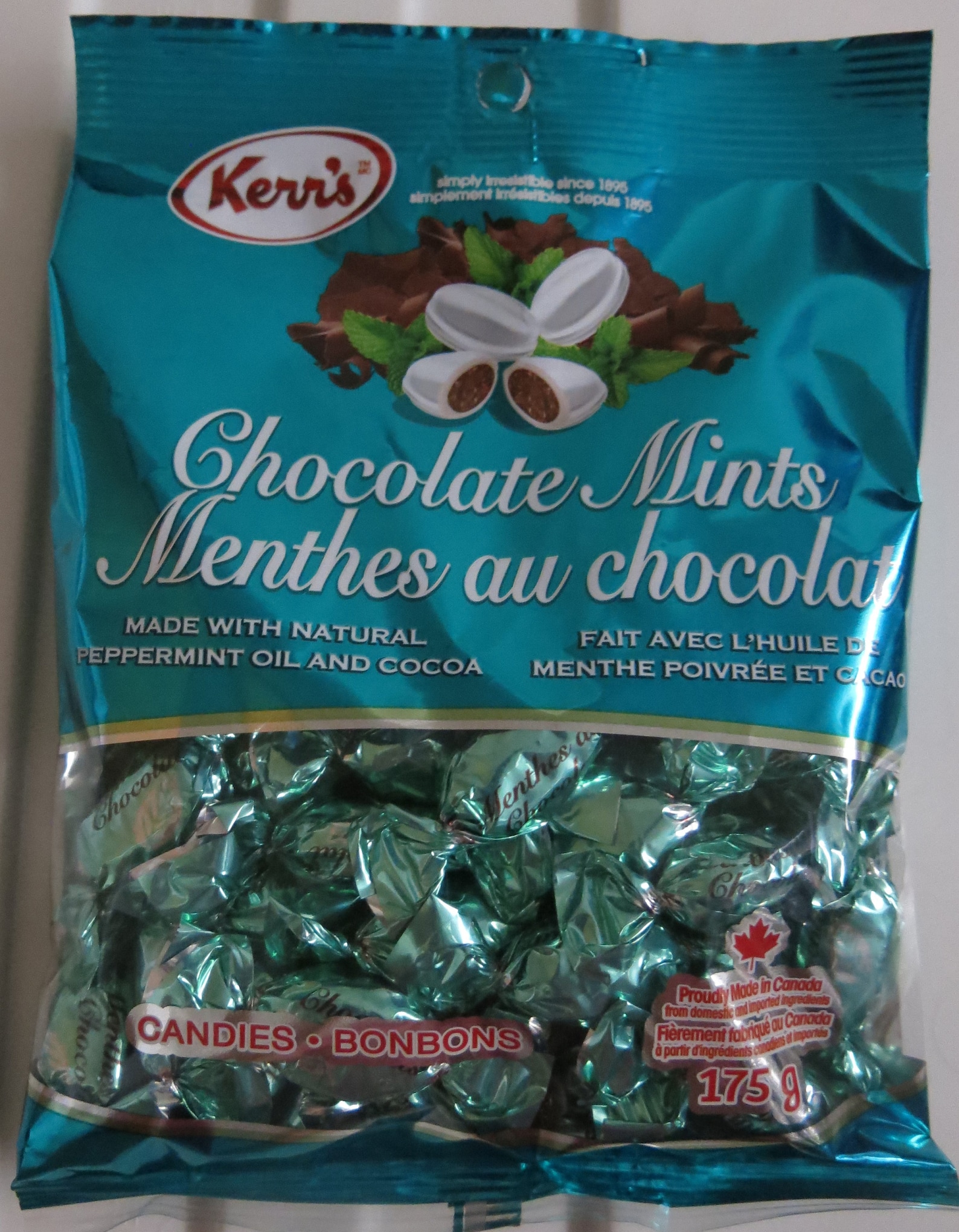 Kerr's Chocolate Mints Candies Gluten Free 175 gram Pack Etsy