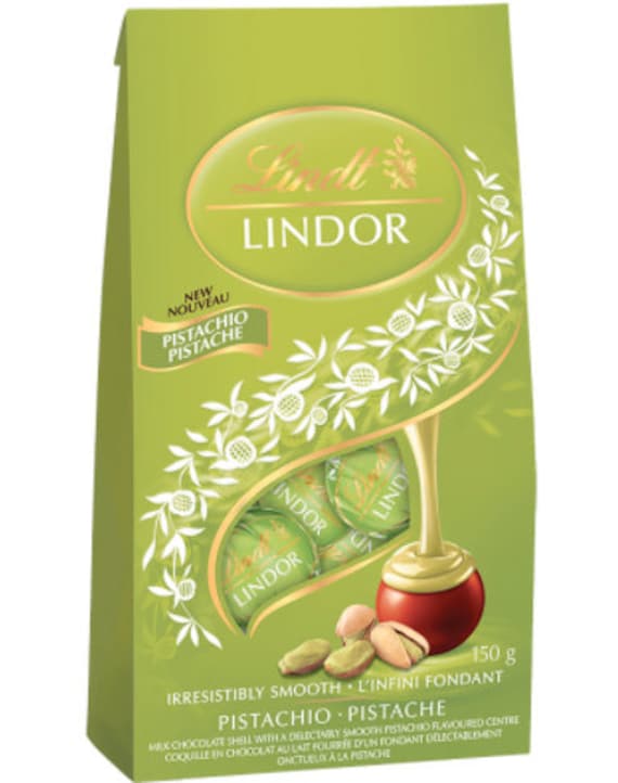 Lindt Lindor Pistachio Milk Chocolate Truffles 150 gram Pack Etsy