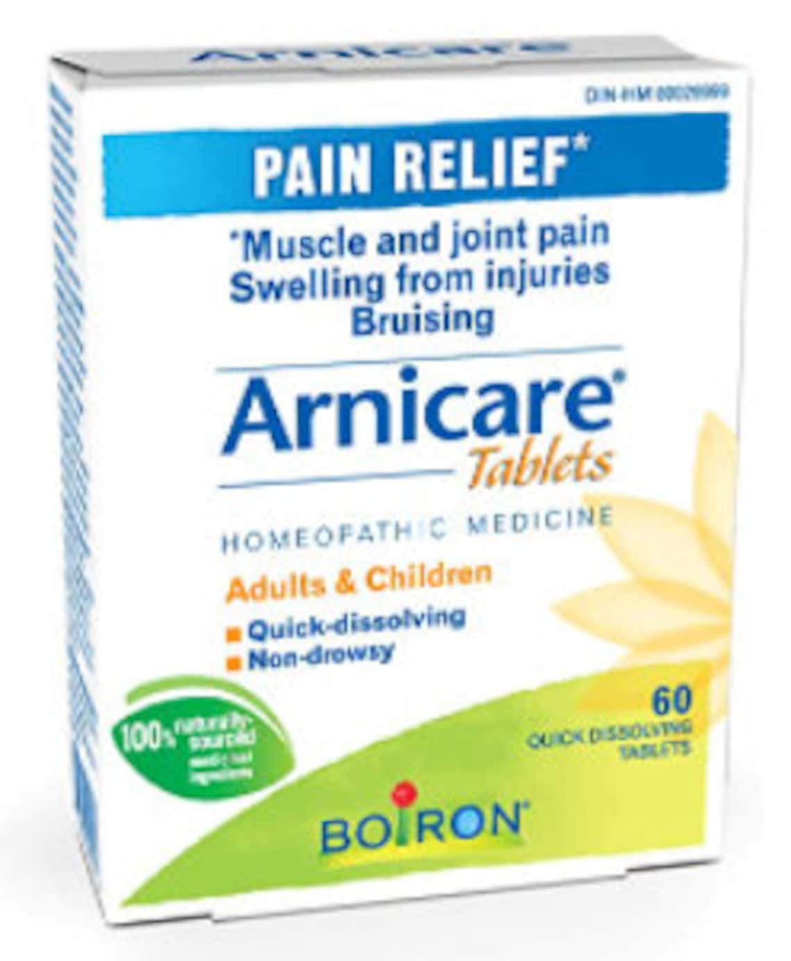 Boiron Arnicare Tablets Homeopathic Medicine Pain Relief For Etsy