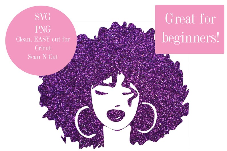 Download Afrocentric Svg Cutting File Afro Svg Natural Hair Svg Etsy