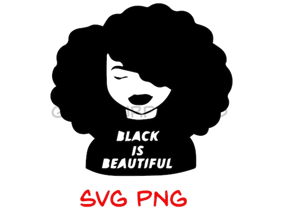 Afrocentric Svg Cutting File Afro Svg Natural Hair Svg Etsy