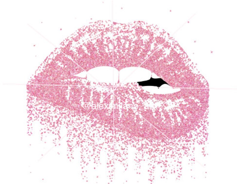 Download Glitter Lips Clipart Bundle Lips Biting LLips Biting | Etsy