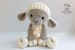 Amigurumi lamb - PATTERN : Sheep - Amigurumi - Sheep - Amigurumi - Lamb - crochet sheep - crochet lamb - Knitted Stuffed animals- doll-toy 