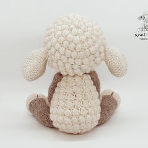 Amigurumi lamb PATTERN : Sheep Amigurumi Sheep Amigurumi Lamb crochet sheep crochet lamb Knitted Stuffed animals doll-toy image 6
