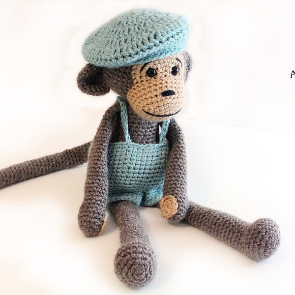 MUSTER Affe Amigurumi Affenmuster Häkelmuster Gestrickte Kuscheltiere Puppenspielzeug Babyparty