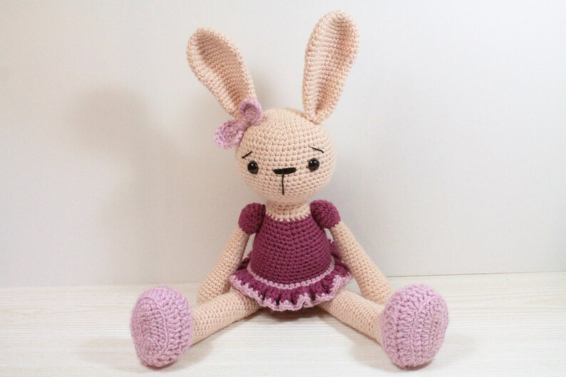 PATTERN : Bunny Rabbit Ballerina Amigurumi-pattern | Etsy