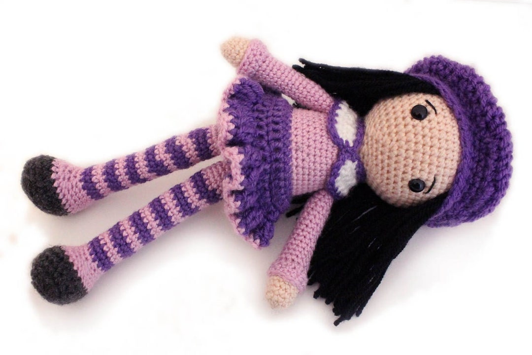 Amigurumi Doll Crochet Pattern: 12 Inch Stuffed Toy (PDF Pattern) - Etsy