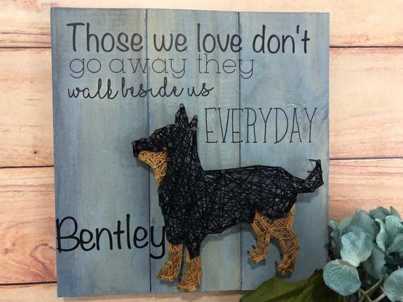 Nail And String Art Customizable String Art Passed Pet Heartfelt Dog Quote String Art String Art Passed Away Dog Gift Home Decor Wall Decor Home Living Delage Com Br