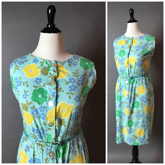 shirtwaist dress 1960s