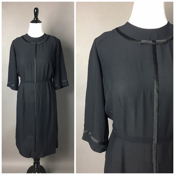 Vintage 50s dress / 1950s dress / volup plus size