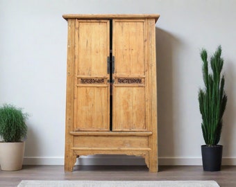 Antique Asian large Armoire,AntiqueTallCabinet,Chinese Cabinet,Carved Asian Wardrobe,Large carved cabinet,Chinese armoire,Heirloom Antiques