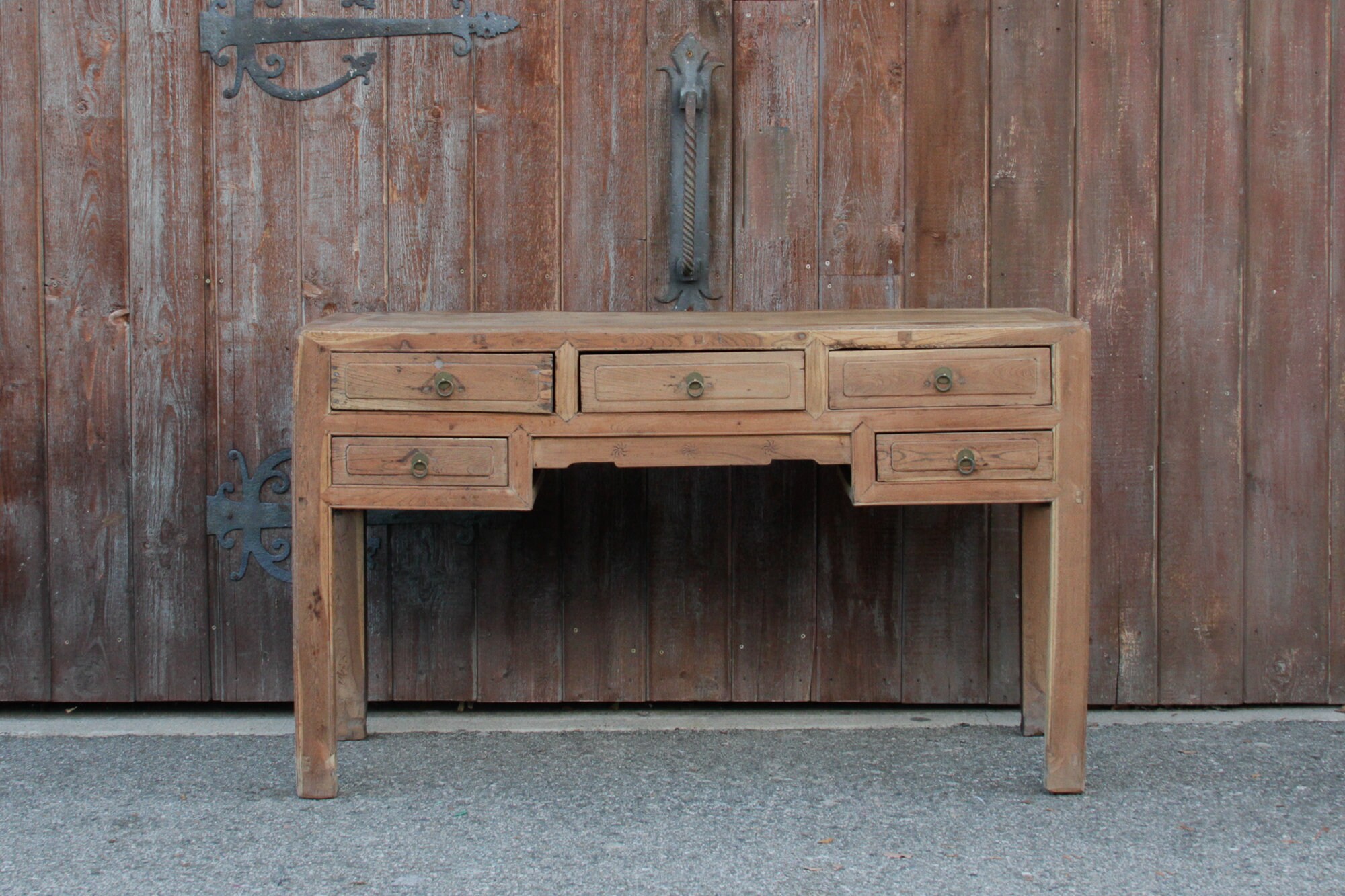 Antique Zhejing Province Desk Desk With Storage Asian Desk Etsy