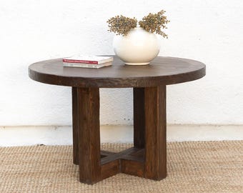 Charming 48" DM Reclaimed Wood Round Table