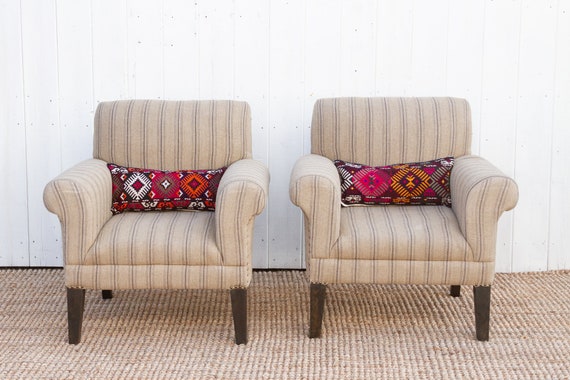 Pair of French Farmhouse Club Chair French Provincial Lounge Chairs Upholstered Bergere Accent Armchairs Classic French Corner Armchairs Etsy
