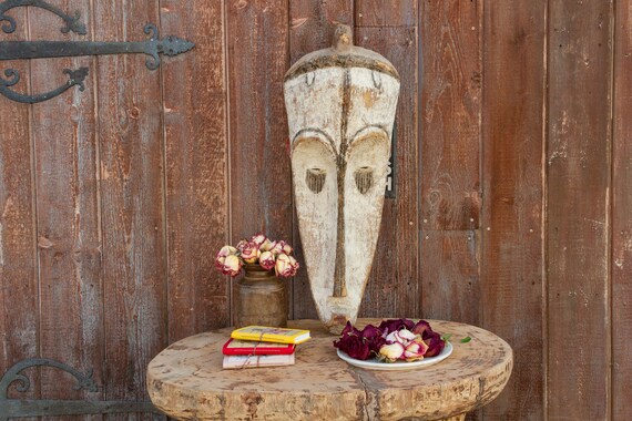 African Fang Ngil Tribal Mask,Tribal African Mask,