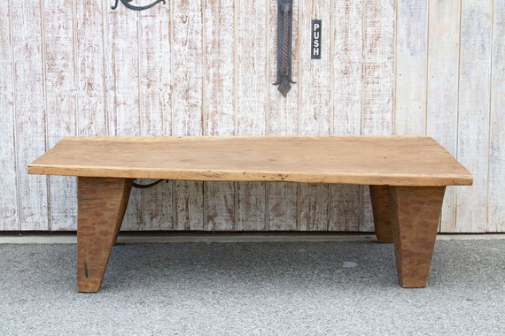 Outdoor log coffee table deals