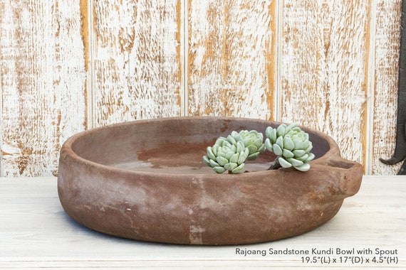 Old Copper Kundi Planter From India - 19thC Old Copper Kundi Planter From India - 19thC