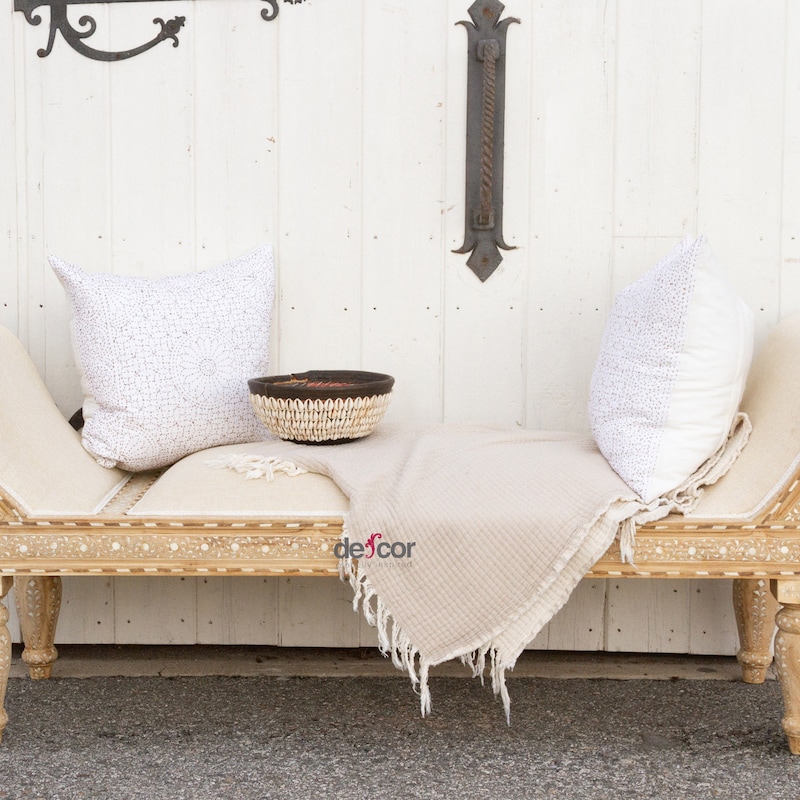 Bone Inlay Bench - Etsy