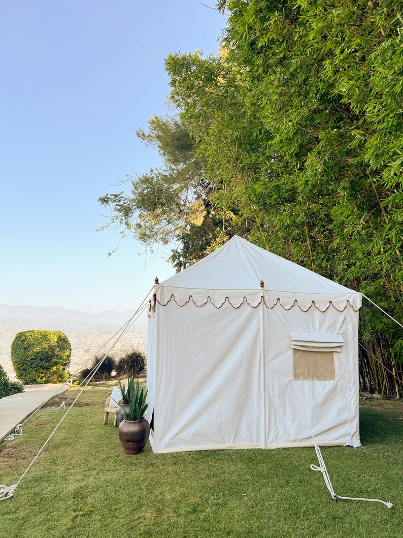 Royal Ranthambore Outdoor Tent, Glamorous Custom Yurt, Garden Lounge Tent, Waterproof Garden Tent, Canvas Party Tent, Glamping Garden Tent image 9