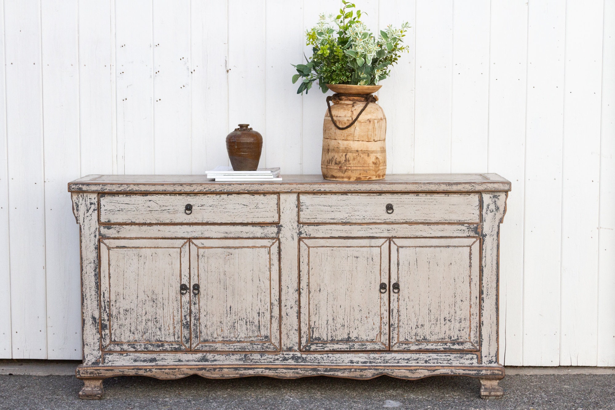 White on sale rustic sideboard