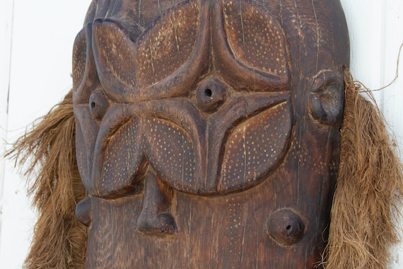 Large Original Senufo Ceremonial Mask, Tribal African… - Gem