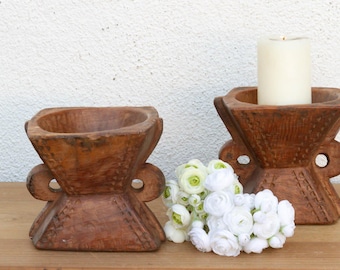 Set of 2, Early 20th Century Bijani Seeders