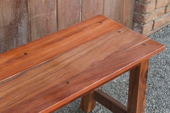 Indian Bench Natural Grain Bench Rustic Teak Bench Wooden School