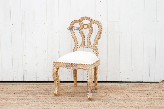 Bleached wood outlet dining chairs