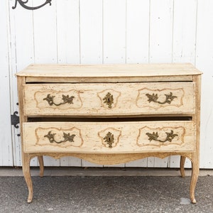 Antique Farmhouse French Bleached Dresser, 18th Century French Chest of drawers, Antique French Dresser, Antique French Chest of Drawers image 5